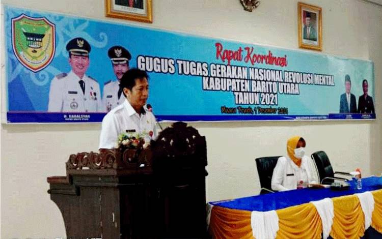 Sekda Barito Utara: Gugus Tugas agar Laksanakan 5 Program GNRM