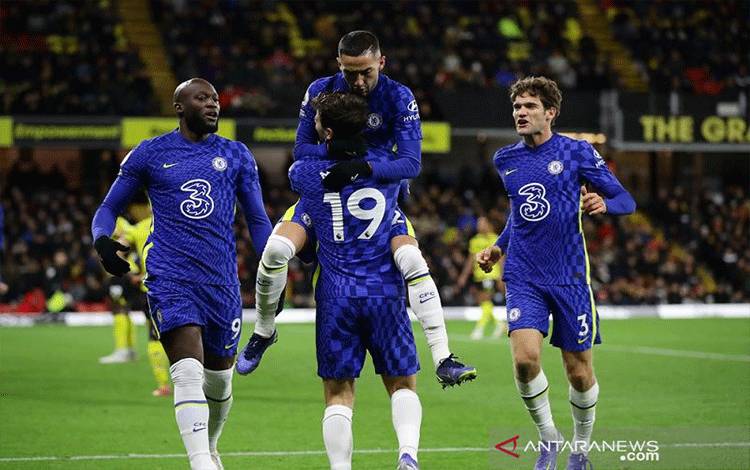 Chelsea Bukukan Kemenangan Tandang Triruntun di Markas Watford