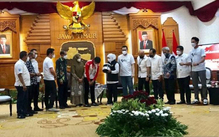 Pebalap Moto3 Mario Suryo Aji Tak Sabar Jajal Sirkuit Mandalika