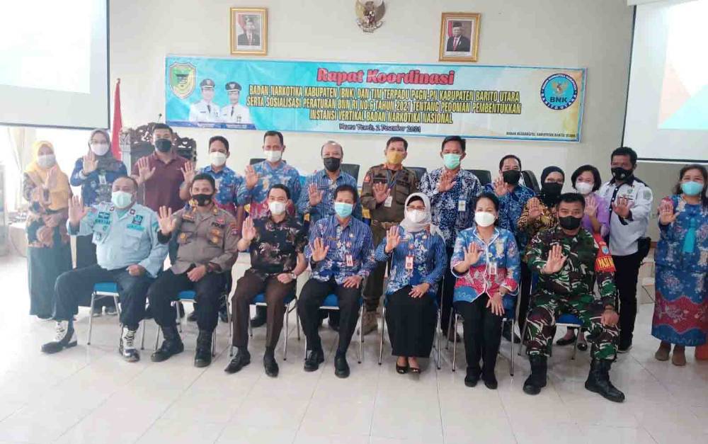 Pemkab Barito Utara Gelar Rakor Badan Narkotika dan Terpadu P4GN