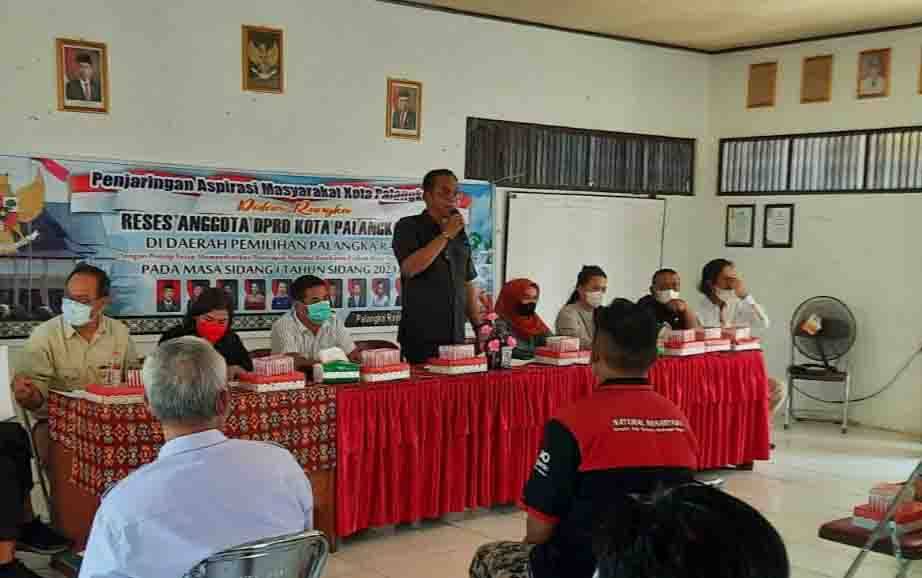 Anggota DPRD Dapil III Reses di Kelurahan Panarung, Ini Usulan Warga