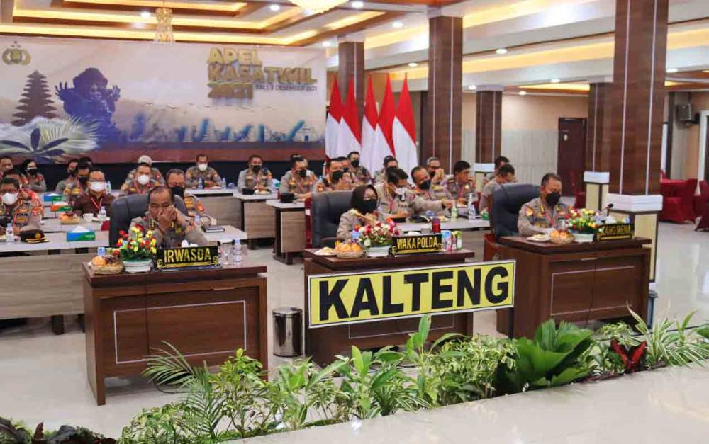 Wakapolda Ikuti Apel Kasatwil Satukan Persepsi Jelang Nataru