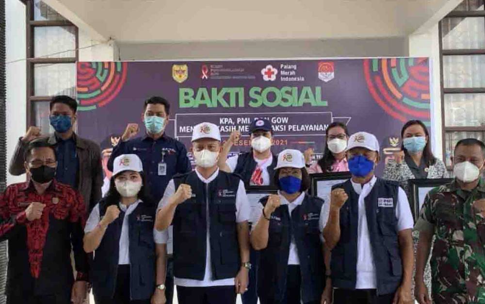 Ketua DPRD Gunung Mas Apresiasi Baksos GOW, PMI dan KPA