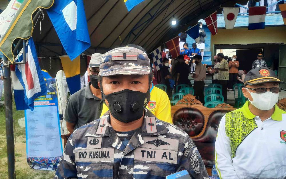Melalui LKBB, Danpos AL Kumai Bangun Disiplin Pelajar dan Ajak Bangkit dari Pandemi