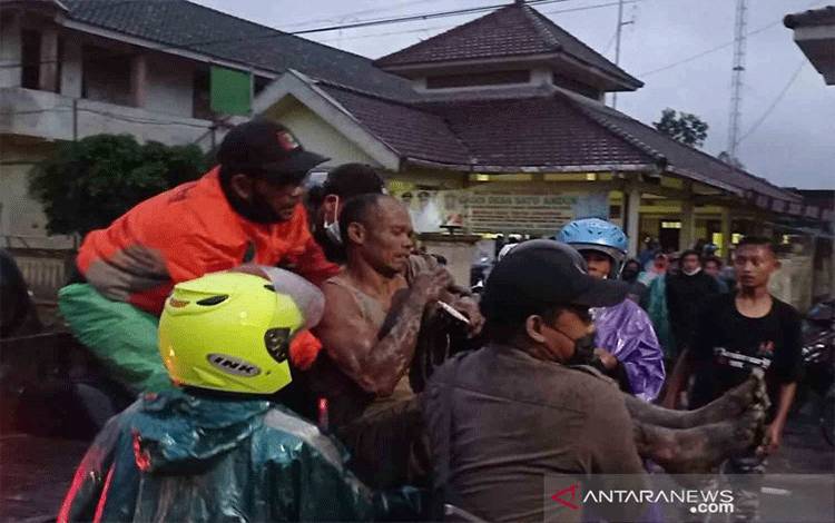 Data Sementara Korban Luka Bakar akibat Letusan Gunung Semeru