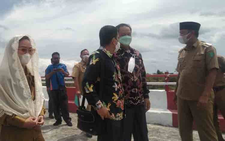 Bupati Sukamara Harapkan Adanya Persiapan Setelah Jembatan Jelai Selesai