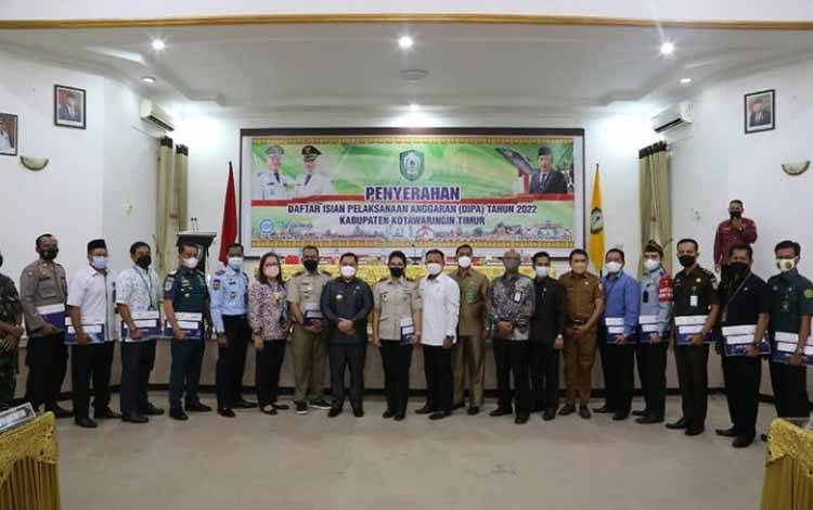 Instansi Vertikal Penerima DIPA Diminta Percepat Penyerapan Anggaran 2022