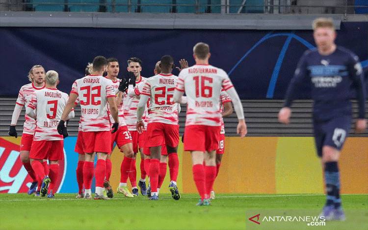 RB Leipzig Sukses Taklukkan Manchester City 2-1