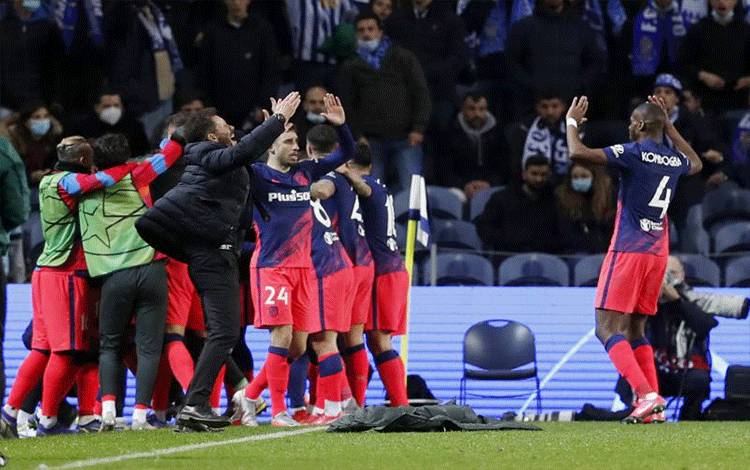 Atletico Madrid Akhirnya ke 16 Besar Liga Champions