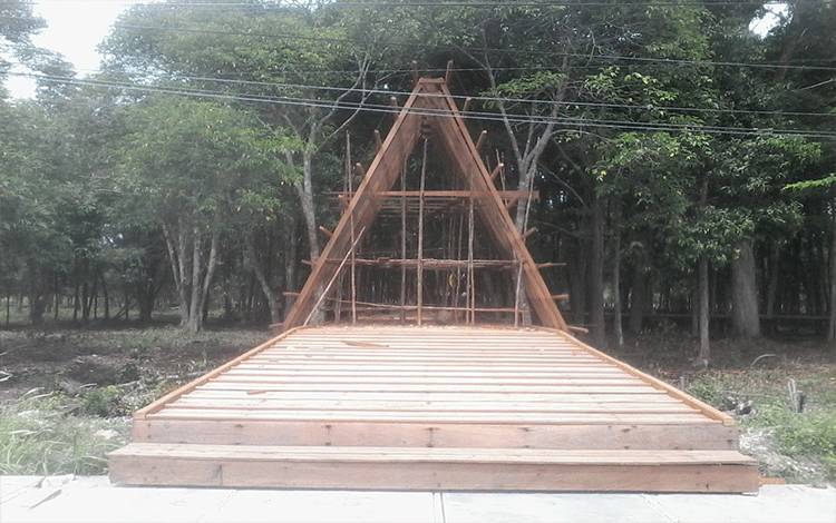 RTH Depan Kantor Bupati Katingan Disulap Jadi Obyek Wisata