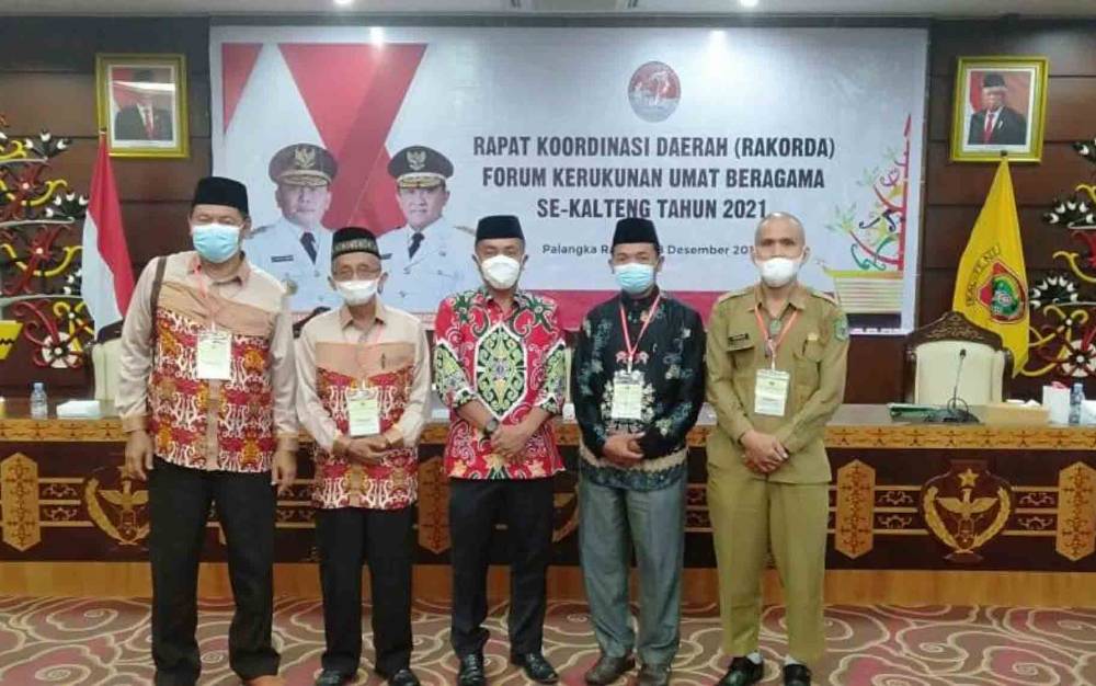 FKUB Kapuas Ikuti Rapat Koordinasi Daerah Seluruh Kalteng