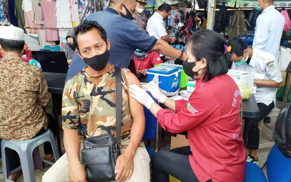 Percepat Target Herd Immunity, Kodim Muara Teweh Gelar Razia Vaksinasi Jemput Bola