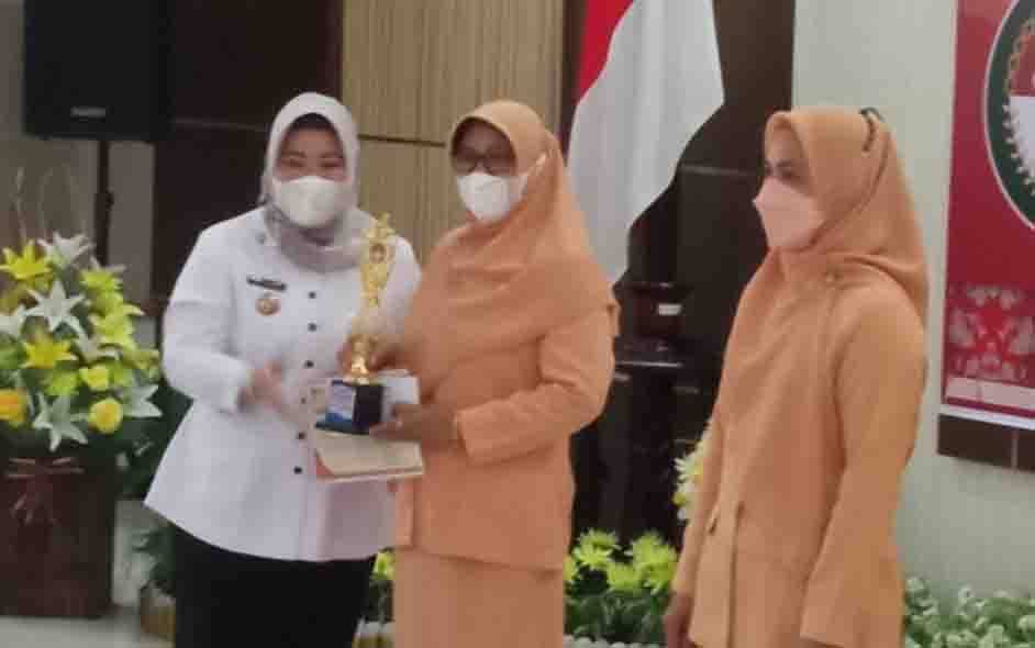 Istri ASN Kobar Peringati HUT ke 22 Dharma Wanita Persatuan