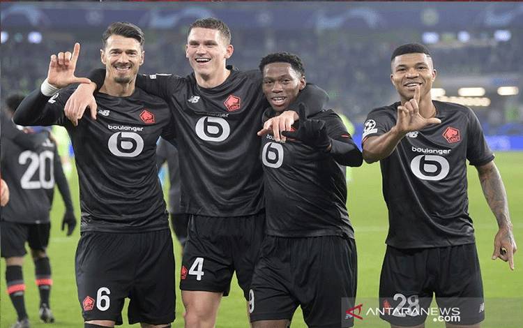 Lille Lolos ke 16 Besar Sambil Sudahi Petualangan Wolfsburg di Eropa