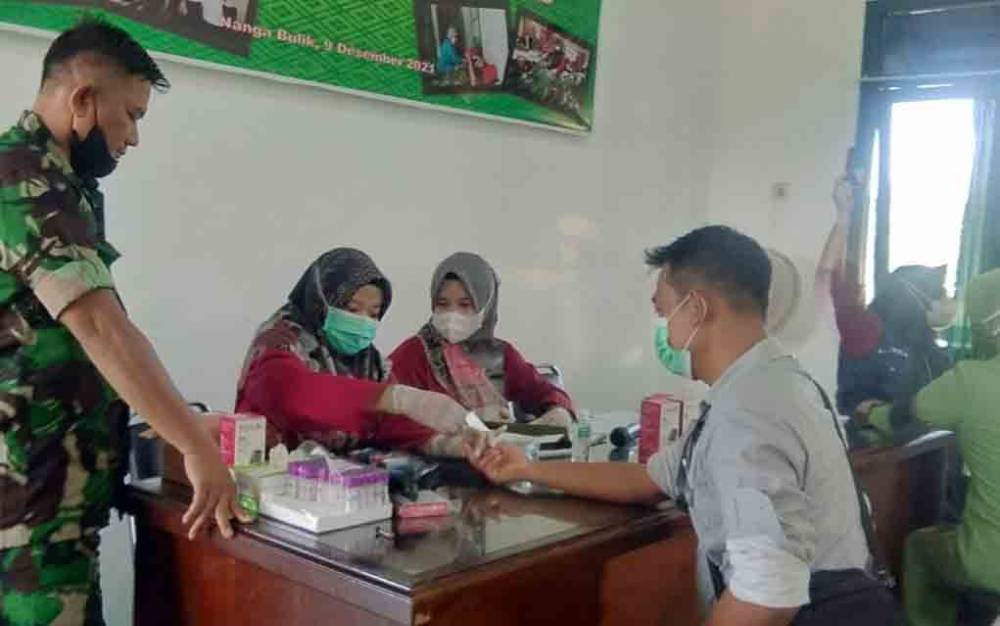 Kodim Lamandau Gelar Donor Darah untuk Peringati Hari Juang Kartika