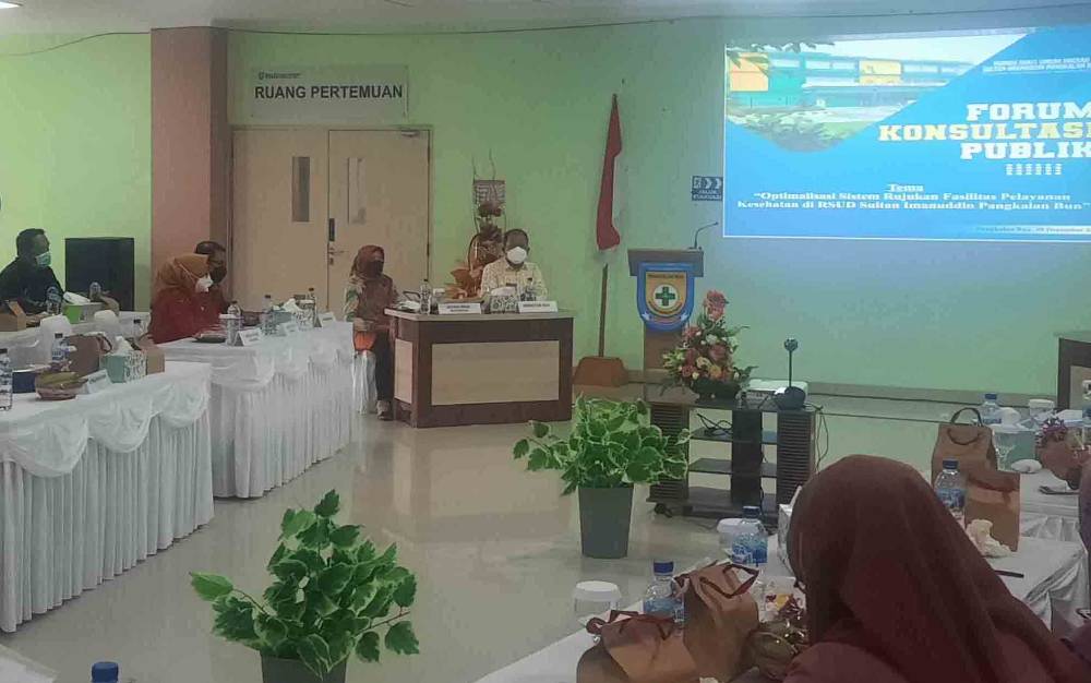 Tingkatkan Pelayan Rujukan, RSUD Sultan Imanuddin Pangkalan Bun Gelar Forum Konsultasi Publik