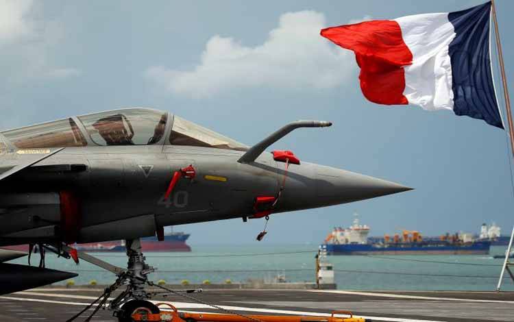 2 Pesawat Tempur Prancis Dilacak Jet Rusia di Laut Hitam