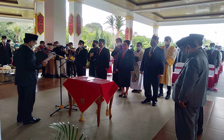 Bupati Katingan Lantik 7 Pejabat Eselon II dan III, Ini Daftarnya