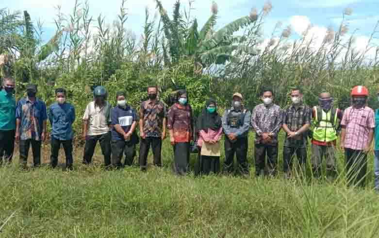 Kelurahan Kuala Pembuang I Cek Lokasi Rencana Pusat Jajanan Kuliner Lokal