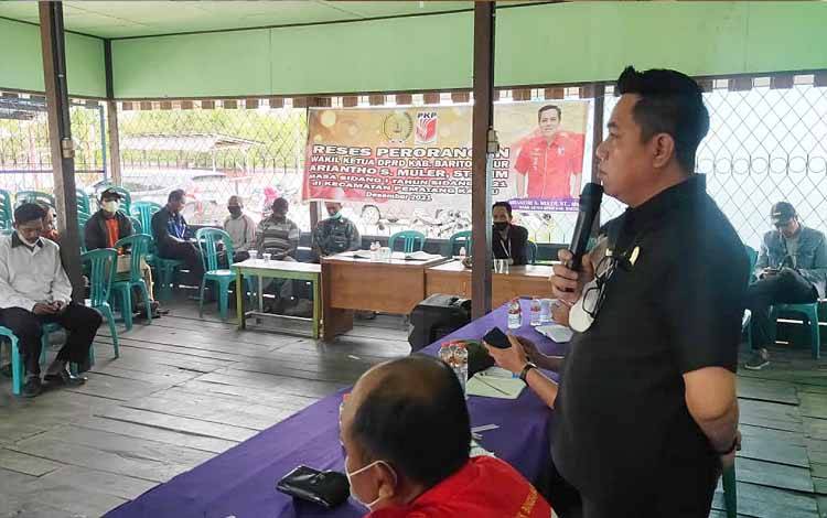 Wakil Ketua I DPRD Barito Timur Ungkap Aspirasi Masyarakat Selama Reses