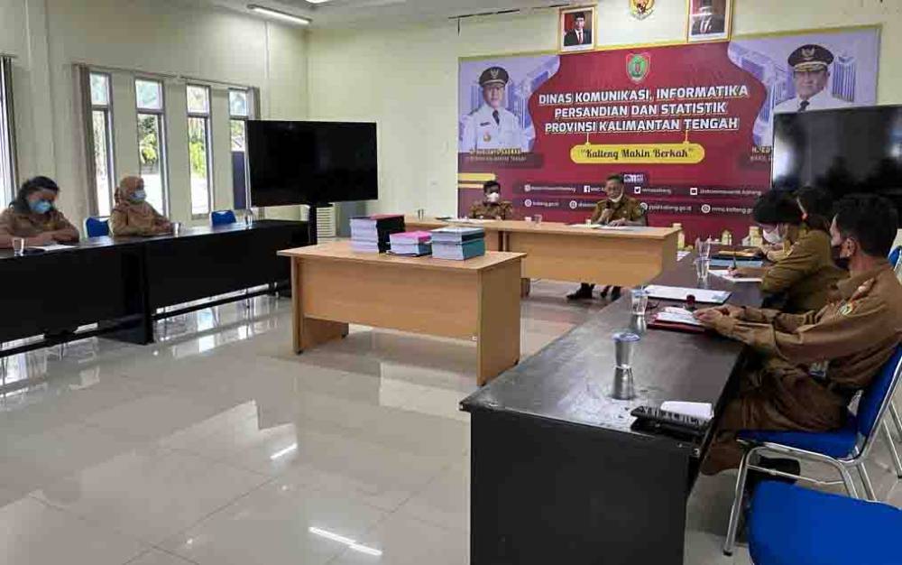 Diskominfosantik Kalteng Gelar Rapat Pleno Penetapan Angka Kredit JFT Pranata Humas
