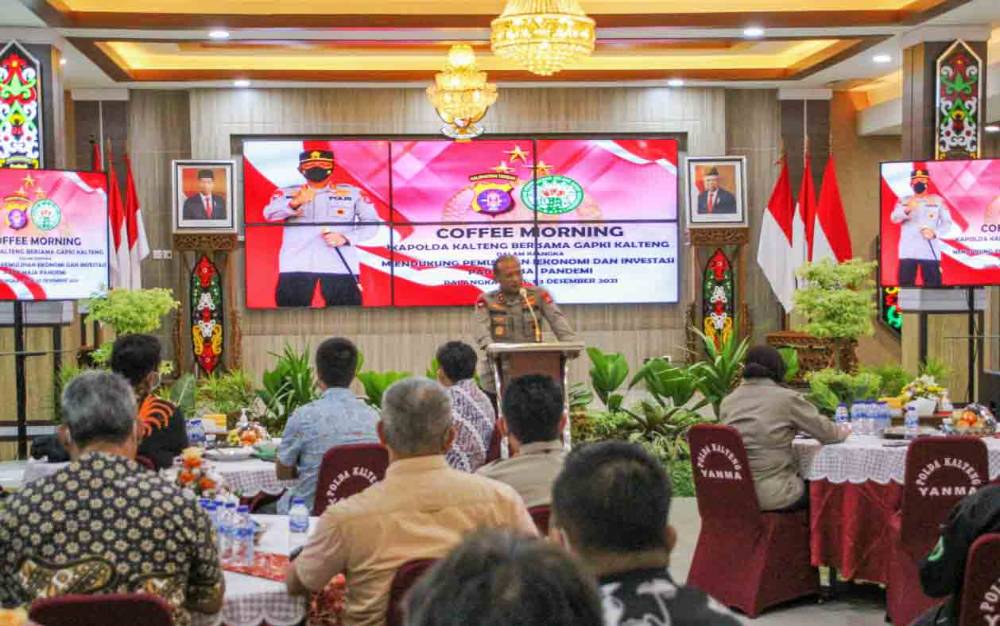 Polda Kalteng Bersama GAPKI Siap Dukung Pemulihan Ekonomi di Masa Pandemi