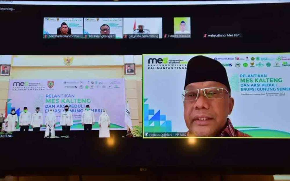 Pengurus Wilayah Masyarakat Ekonomi Syariah Kalteng Resmi Dilantik