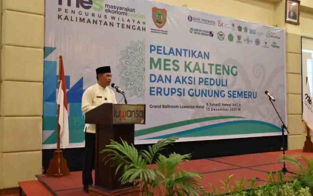 Fahrizal Fitri Harap Jajaran Pengurus Baru MES Kalteng Berkomitmen Kembangkan Ekonomi Syariah