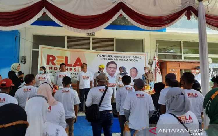 Relawan Tangerang Deklarasi Dukung Airlangga sebagai Capres 2024