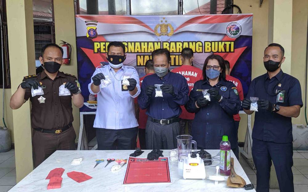 Peredaran Narkoba di Kotim Meresahkan, Setahun Terakhir Polisi Ungkap 121 Kasus