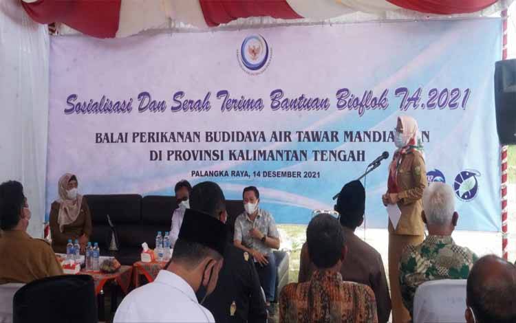 Kelompok Pembudidaya Ikan di Palangka Raya Terima Bantuan dari KKP