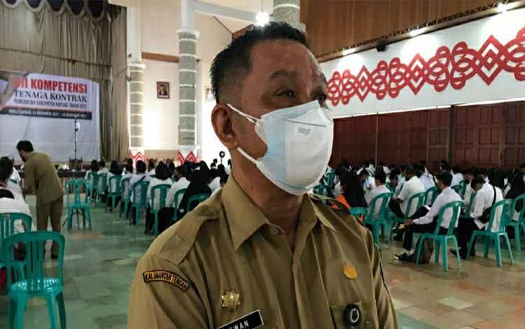 Ini Pesan Kepala BKPSDM Kapuas kepada Peserta Uji Kompetensi