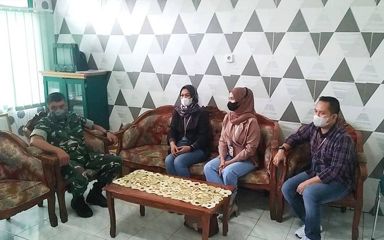 Bentuk Dukungan dan Sinergisitas, Kodim Muara Teweh Terima Bantuan Laptop dan Printer