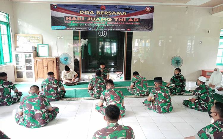 Kodim Muara Teweh Doa Bersama di Hari Juang TNI AD