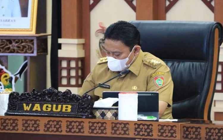 Wagub Kalteng Minta TPAKD Kabupaten dan Kota Tingkatkan Komitmen dalam Melaksnakan Program