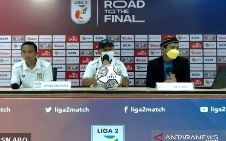 Fakhri Apresiasi Pemain Persiba Balikpapan Meski Gagal ke Semifinal