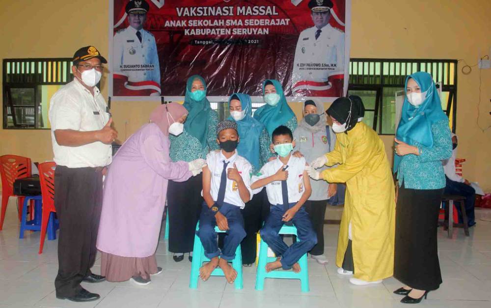 Ini Upaya Pemkab Seruyan Kejar Target Vaksinasi Covid-19