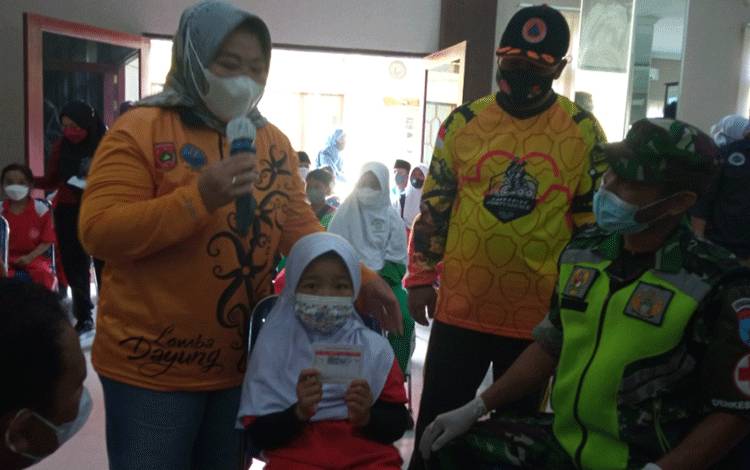 Kick Off Vaksinasi Anak 6-11 Tahun Dimulai Di Kabupaten Kobar