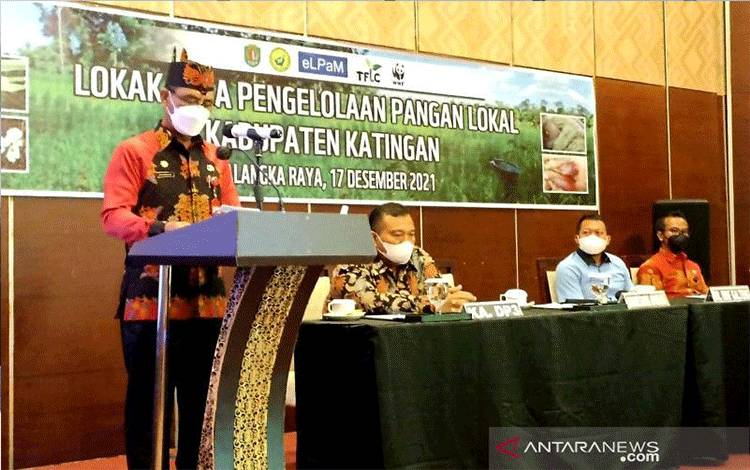 Pemkab Katingan Bersinergi dengan WWF Optimalkan Potensi Pangan Lokal