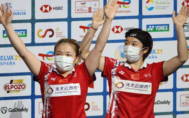 Chen/Jia Bayar Kekalahan Olimpiade Lewat Gelar Kejuaraan Dunia BWF