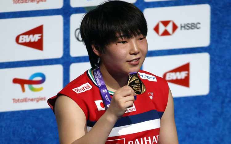 Kesabaran Kunci Akane Menangi Gelar Perdana Kejuaraan Dunia BWF