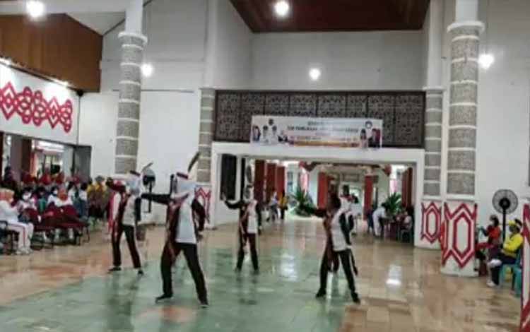Dharma Wanita Persatuan Kapuas Gelar Lomba Senam Kreasi