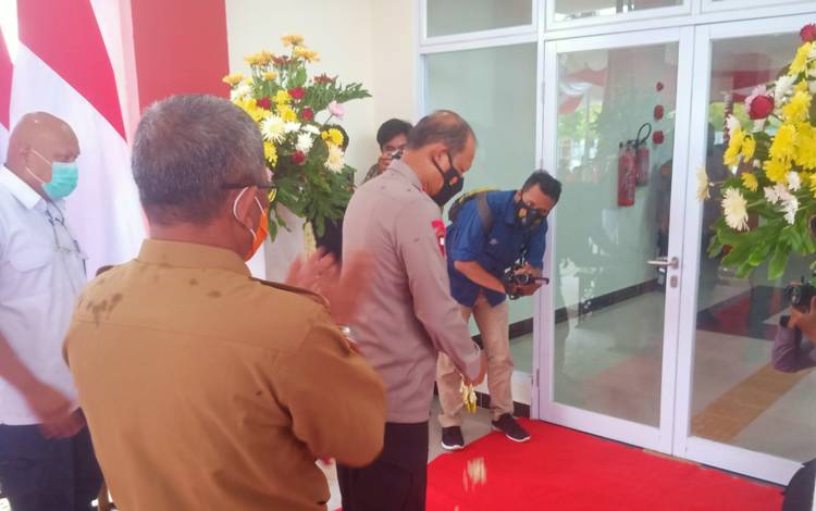 Kapolda Kalteng Resmikan Hunian Rumah Susun