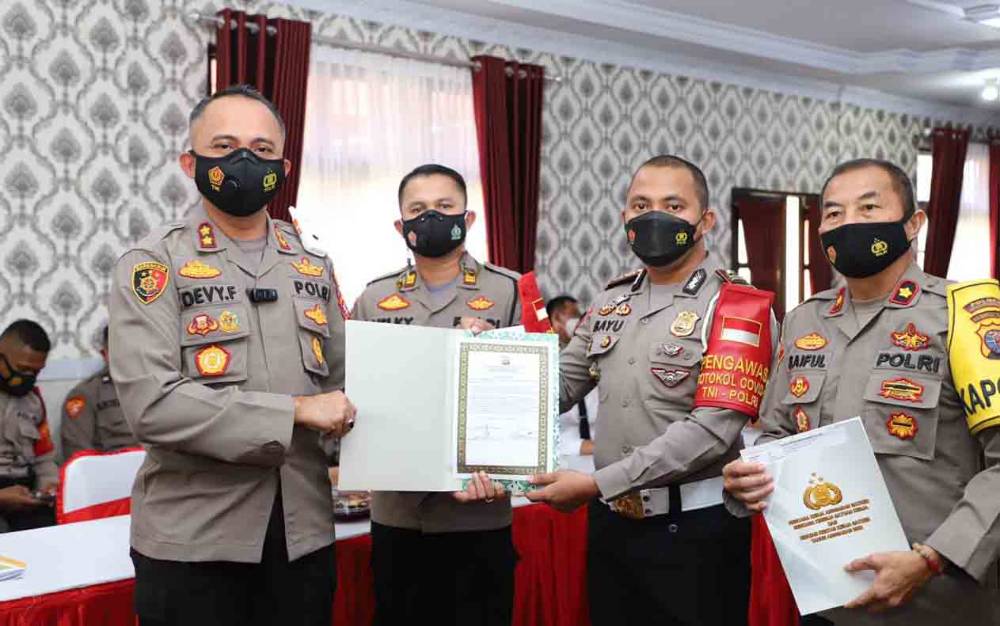 Pimpin Sosialisasi Dipa Tahun Anggaran 2022, Kapolres Kobar: Penggunaan Harus Tepat Sasaran