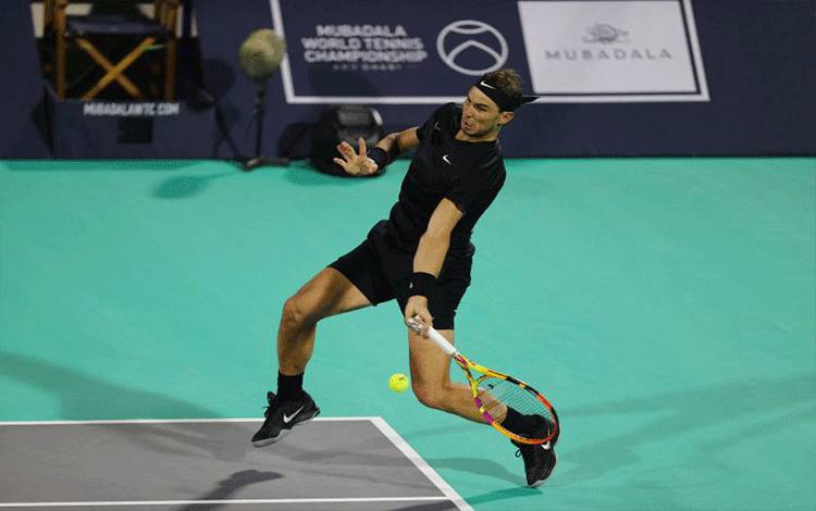Nadal Positif COVID-19 Setelah "Comeback" di Abu Dhabi