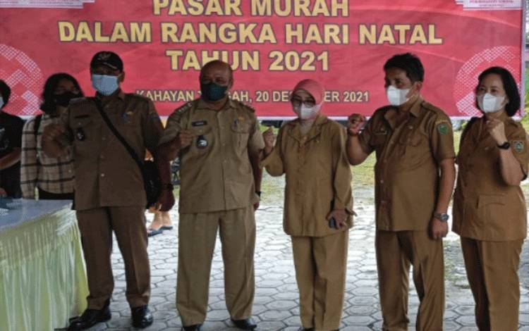 Pemkab Pulang Pisau Gelar Pasar Murah Jelang Natal