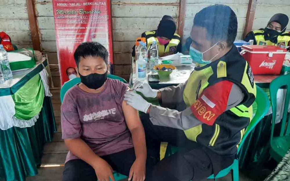3 Wilayah di Kalteng Boleh Vaksinasi Anak 6-11 Tahun