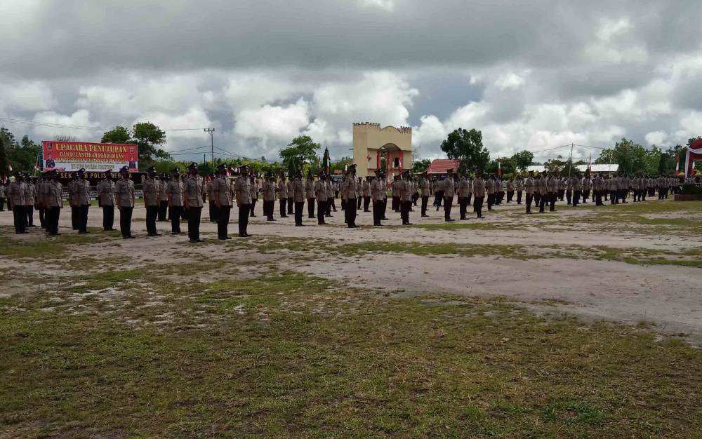 Kata Kapolda Kalteng Pada Pelantikan 340 Siswa Bintara