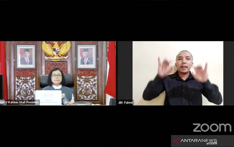 KSP: Komnas Disabilitas Komitmen Pemerintah Perkuat Perlindungan HAM