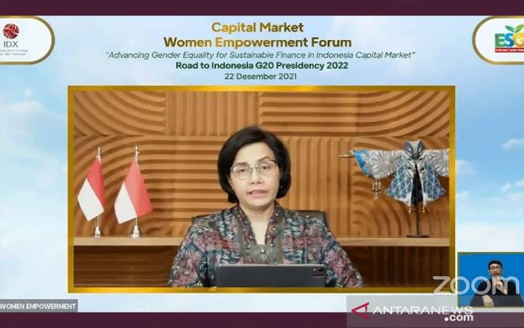 Sri Mulyani: Aset Investor Wanita di Pasar Modal Capai Rp234 Triliun